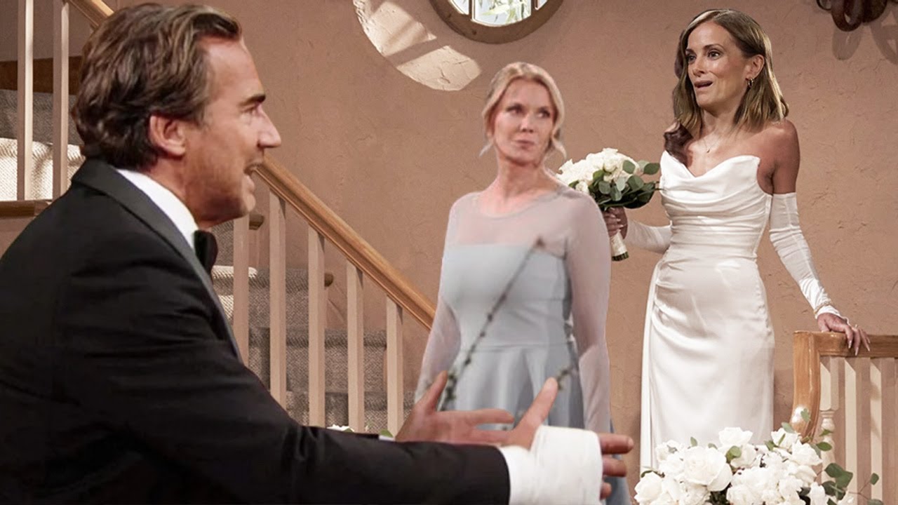 Brooke Bridesmaid In Her Own Wedding Bold and the Beautiful