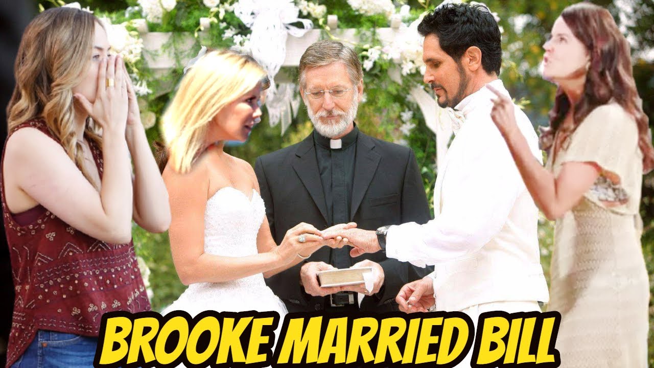 Brooke breaks up with Ridge, marries Bill The Bold and The Beautiful ...